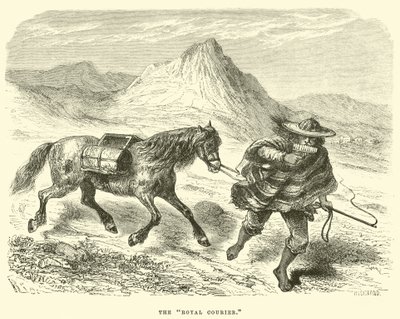 The Royal Courier by Edouard Riou